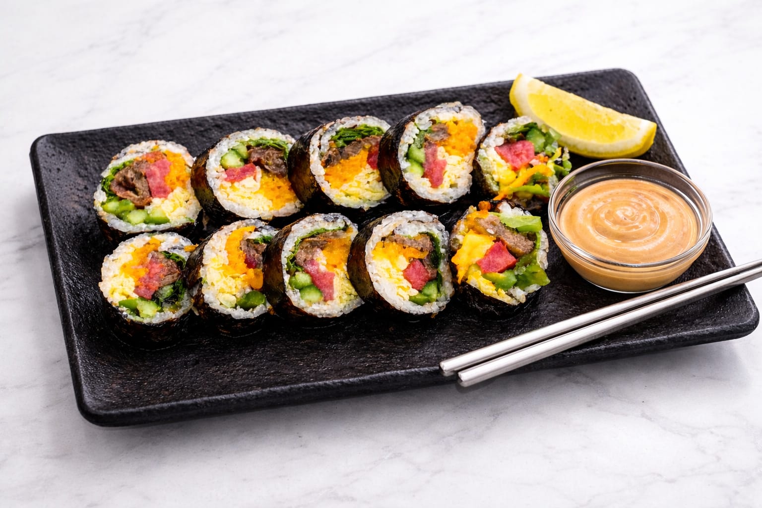 Korean BBQ Kimbap